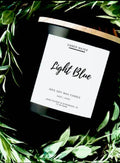 16 oz Light Blue Candle