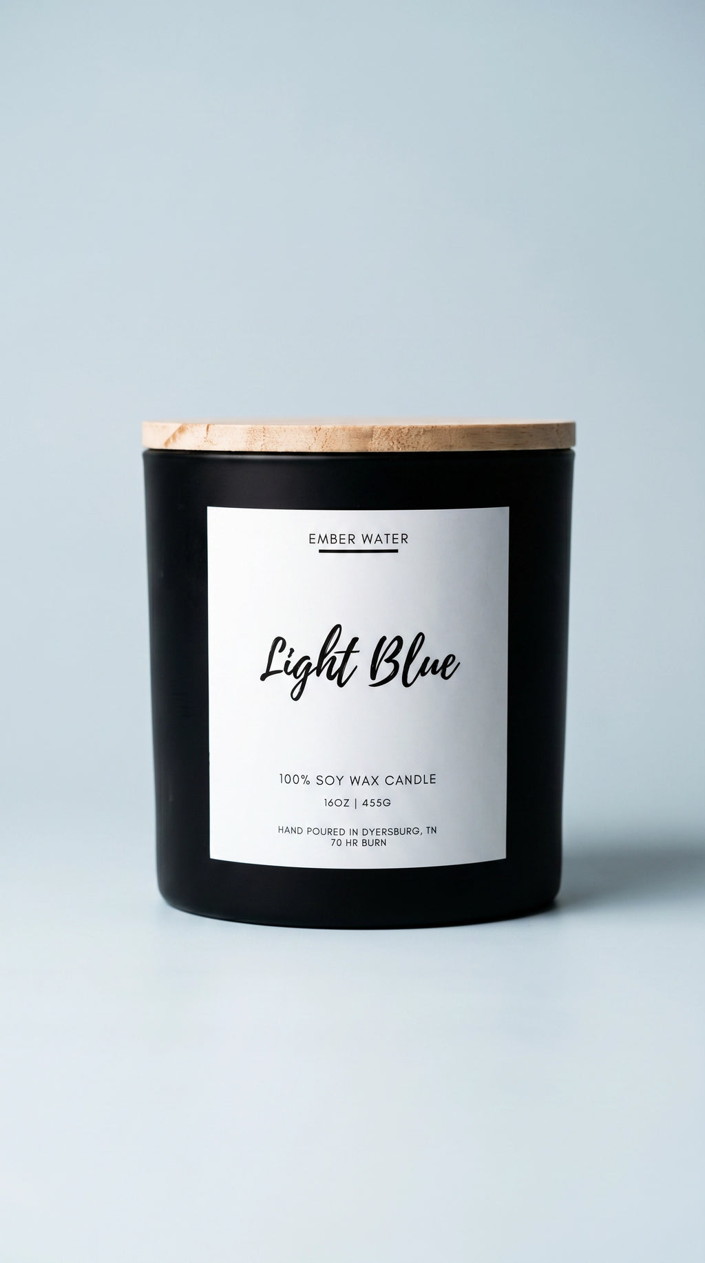 Light Blue Candle - Social